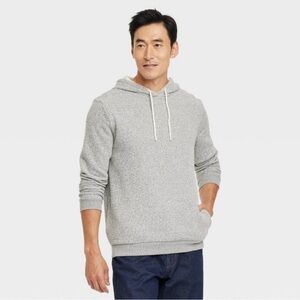 *NWT* Goodfellow & Co Men's Textured Fleece Hooded Sweatshirt